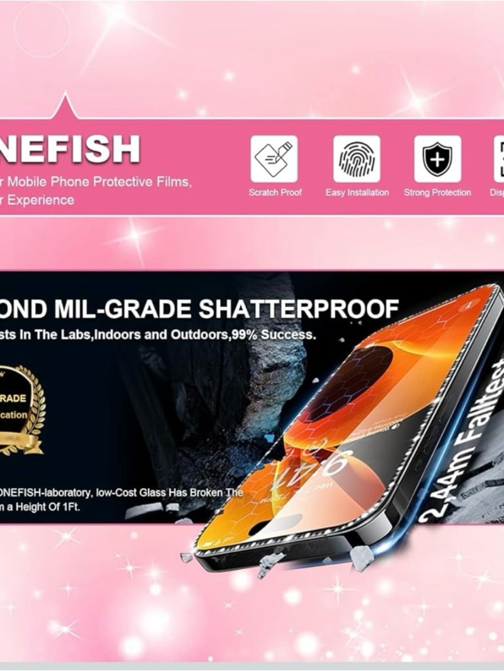 Phone Screen Protector Transparent - Picture 6 of 6